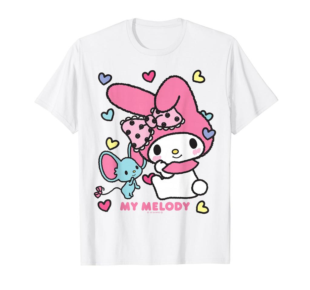 My Melody US Design Ribbon T-shirt