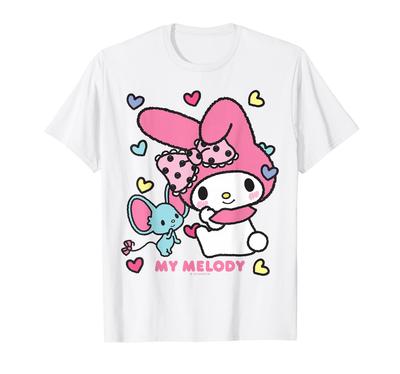 My Melody US Design Schleifen-T-Shirt
