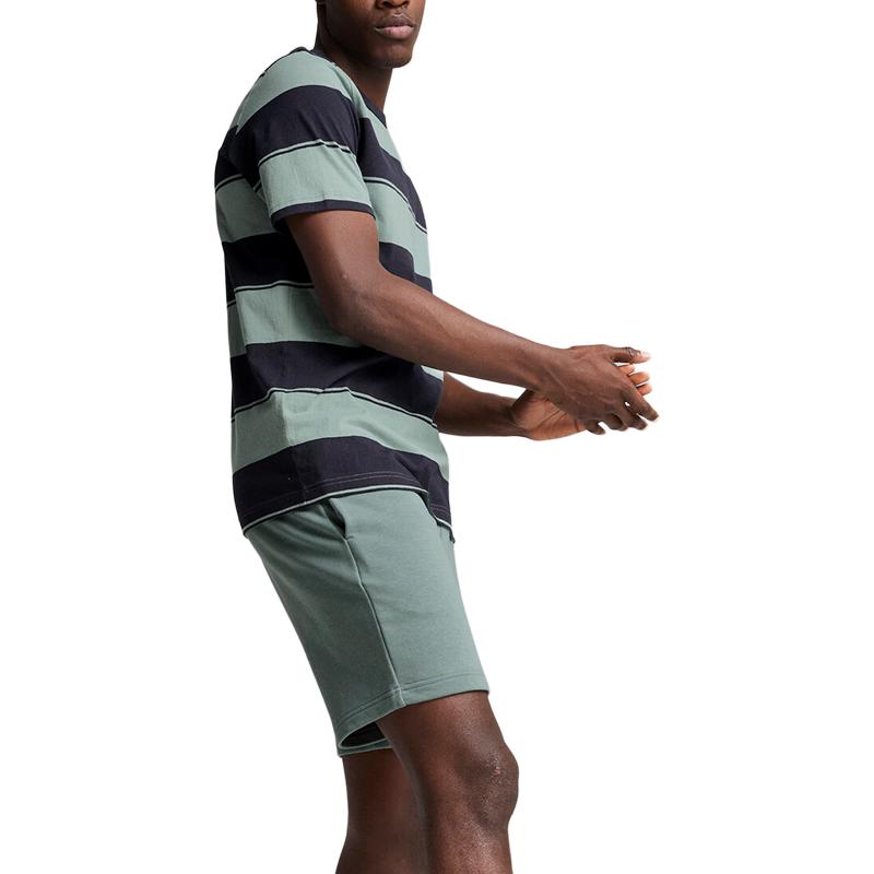 PUMA T Shirts Men's Green Crew Neck Moderate Straight Fit 688931-30