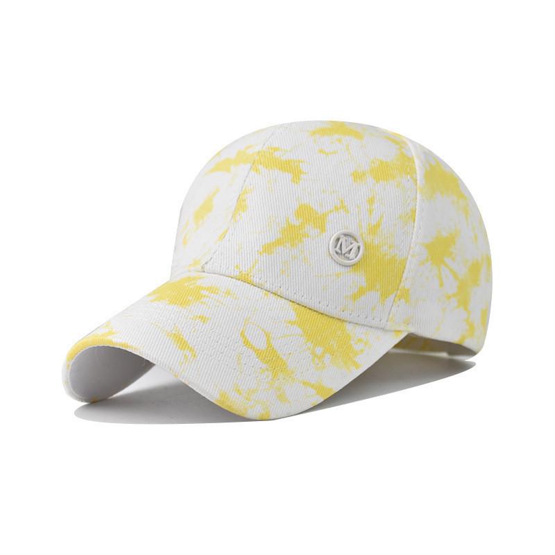 Graffiti Cotton Baseball Cap Embroidery Duck Tongue Hat Outdoor Sun Hat Wholesale