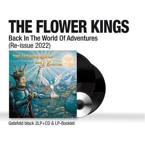 The Flower Kings - Back In The World Of Adventures (re-issue 2022) [VINYL LP] Gatefold LP Jacket, With Booklet, With CD, Reissue