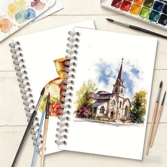 1 Set Christian Bible Verses Watercolor Coloring Book Inspirational Floral Scripture Art for Adults Teens Relaxing Creative Gift for