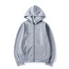 Sudadera Cárdigan con Capucha Unisex Estilo Europeo y Americano - Color Sólido, Corte Holgado, Cremallera, Otoño/Invierno