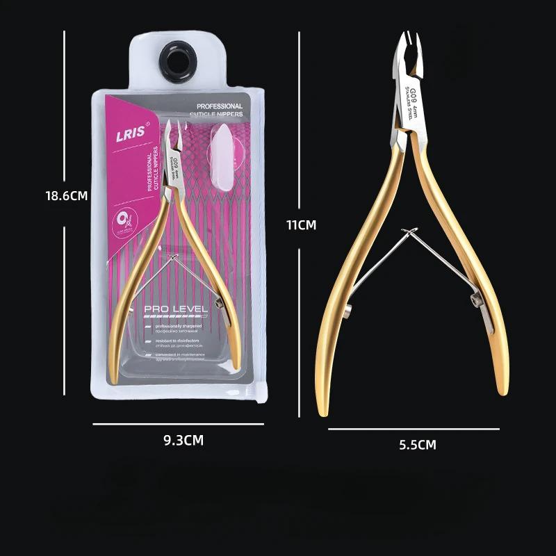 2/4PCS Stainless Steel Cuticle Trimmer Professional Nail Nipper Cuticle Remover for Fingernails  Toenails Dead Skin Nail Cutter