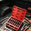 9 Pieces Thin Wall Lug Nut Socket Set Extra-Long Tool 6-Point for Garage, DIYers