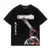 Chainsaw Unisex Electric Pochita Anime Printed Tshirt Unisexs and Womens Tshirt Unisexs Top Sports Tshirt 2026 Summer New Tee