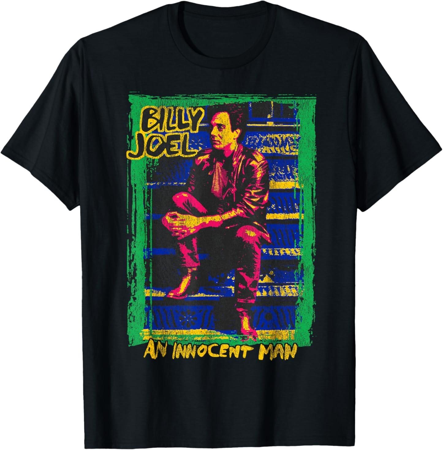 

Billy Joel - An Innocent Man T-Shirt Mens Womens Tees Top 2XL