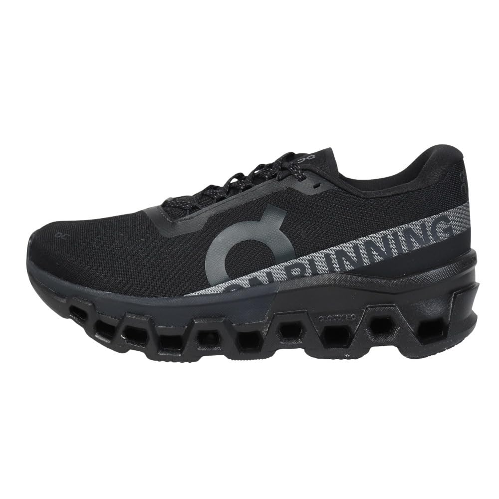 On Cloudmonster 2 Running Size Shoes, Black, Men's, 26.5cm