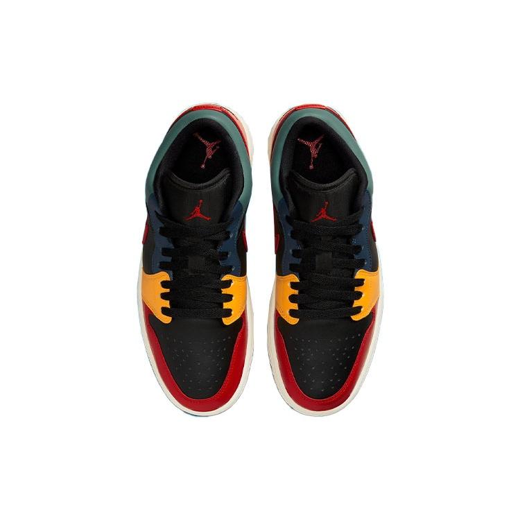 (WMNS) Air Jordan 1 Low SE 'Black Multi-Color' Women's DN3739-060
