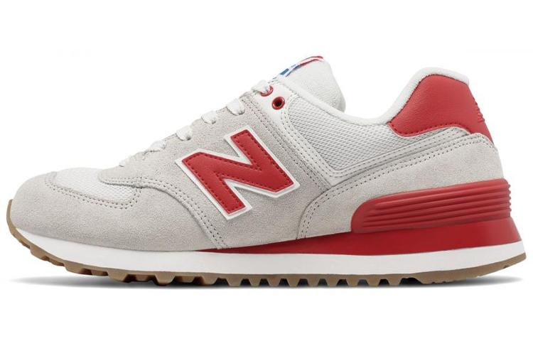 New Balance 574 Серый/Красный Женские WL574RSA 35