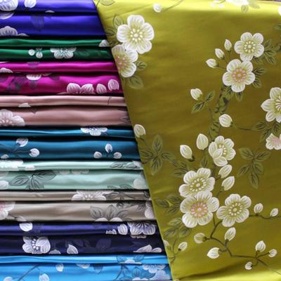 Chinese Style Decoration Weaving Brocade Fabric Jacquard Silk Fabric DIY Handmade Cheongsam Cotton-padded Jacket Mongolian Robe