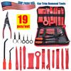 19x Trim Car Removal Molding Tool Radio Body Door Panel Pry Dashboard Kit Clips