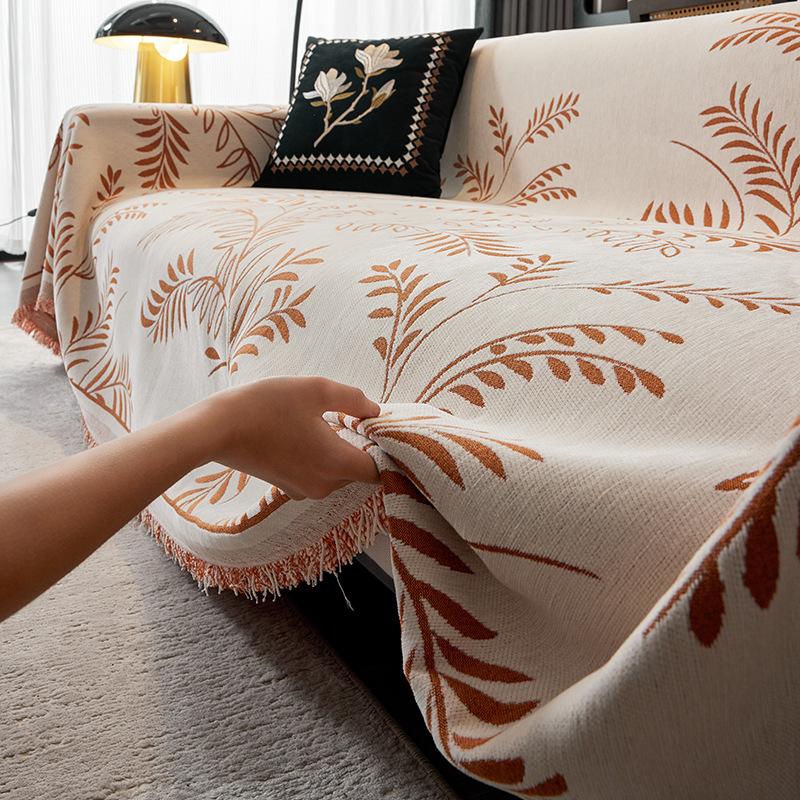 

Чехлы для диванов из синели «все включено», пылезащитный чехол для дивана, полотенце для гостиной, прямой ряд, цельный чехол, тканевая подушка 180*130cm