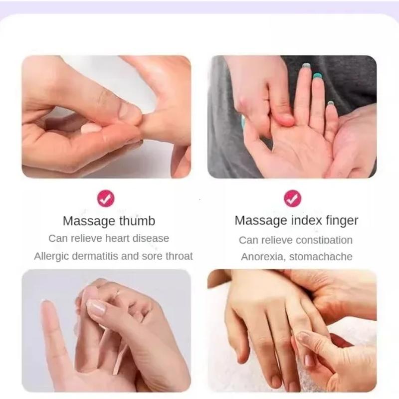 Masażer palców z czterema kulkami, stalowa kulka, masażer do stawów palców, masażer relaksacyjny do akupresury i ust tygrysa