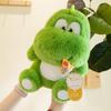 Cute Pizza Dinosaur Plush Toy Drawstring Doll Children's Birthday Gift Creative Dinosaur Doll