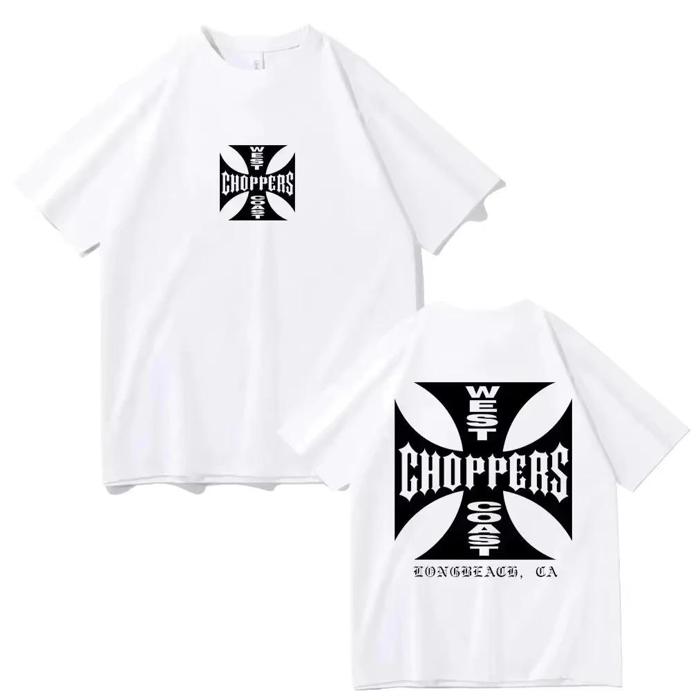 

Summer Fashion T Shirt Women Men Cotton West Coast Choppers Print TShirt Casual Short Sleeve ONeck Tshirt Vintage Clothing Tee L