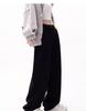 American Black Plus Size High Waist Wide Leg Jeans for Women