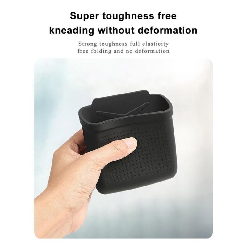 Car Storage Box Pocket Center Console Organizer Door Side Storage Box Pocket, Card Coin Container Case- for