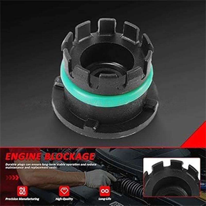 Direct Fit Engine Block Seal Cover Plastic Engine Timing Cover Seal LR135858 JDE40647 Simple Installs for 1.5L & 2.0L