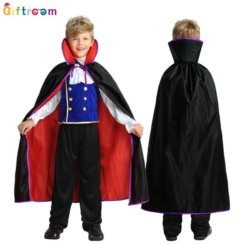 Halloween Children's Clothes Male Demon Zombie Costume Vampire Wizard Robe Play Party Party Show Costume