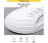 Women's 2024 Spring Thick-Soled White Fashion Sneakers