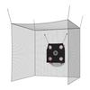 Golf Batting Cage, 3050 X 3050 X 3050mm Golf Cage, Driving Hitting Cages with 3-Ply Knotless Polyester, Golfs Target & 9-Hole Baseball Target, Golfs