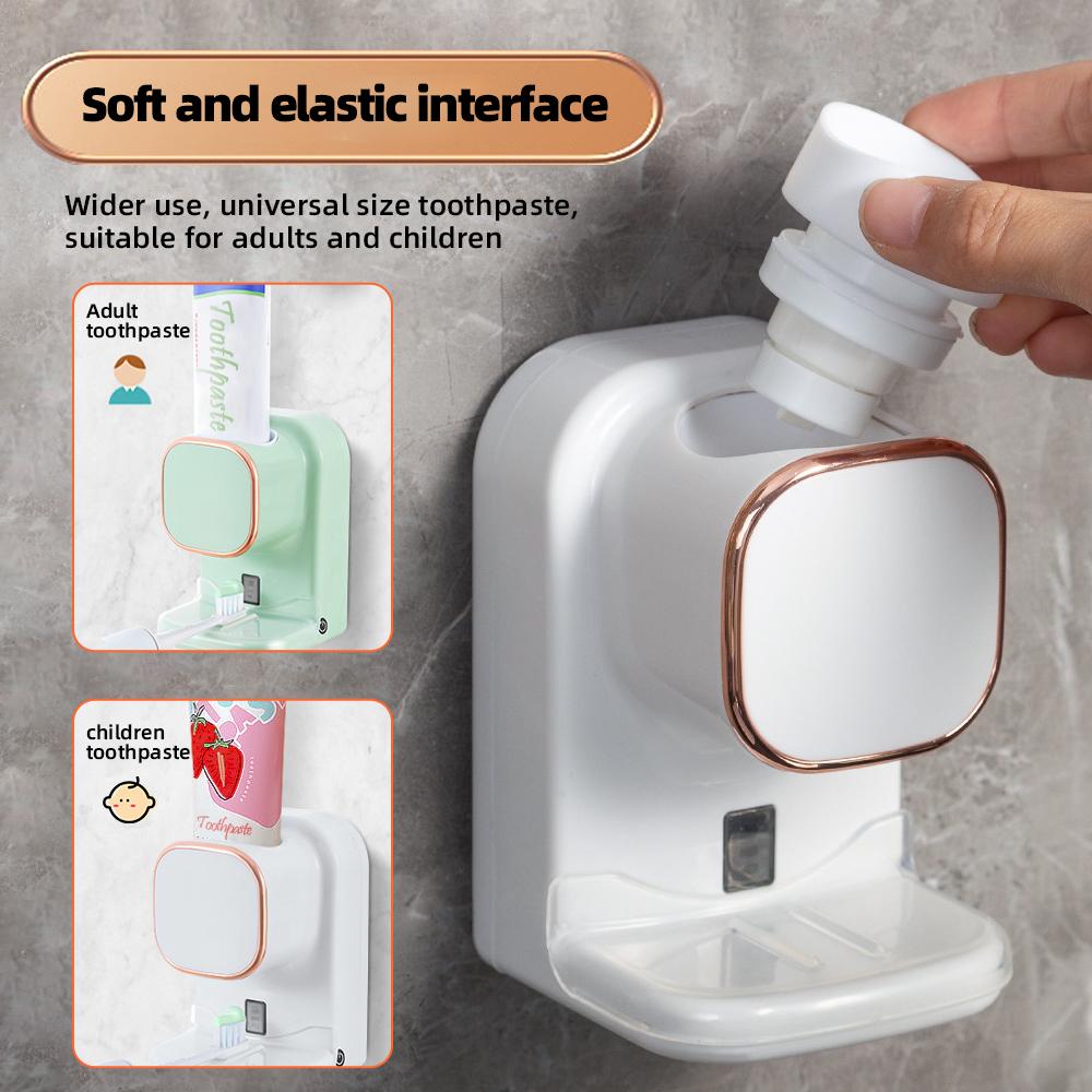 Smart Toothpaste Dispenser Automatic Sensor Electric Wall Mounted Tooth Paste Squeezer Bathroom Accessories