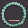 Regali Festivi Bracciale con Perle di Apatite Blu Pietra Naturale Gioielli alla Moda Rilassanti Per Uomo e Donna Accessorio Semplice Versatile per l'Uso Quotidiano