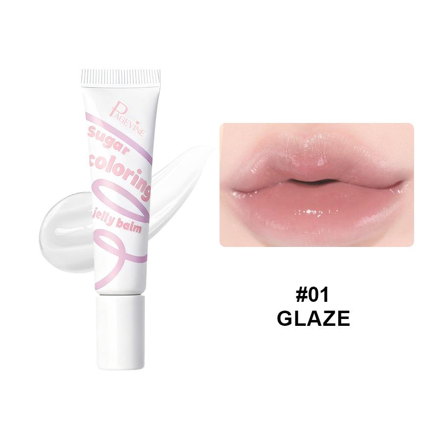 PAGE VINE Jelly Lip Gloss Long Lasting Hydrating Lip Balm Lip Oil 1
