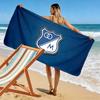 Millonarios FC Print Beach Towel, Large Soft Quick Dry Towel for Beach Camping Swimming
