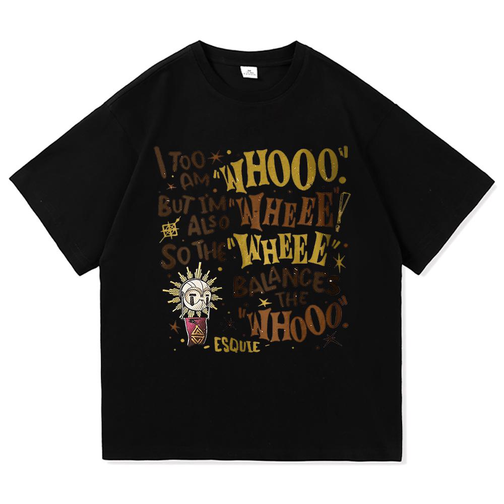 Esquie Clair Obscur Expedition 33 TShirt Whooo Wheee Menwomen Clothing Harajuku High Quality Tops Cotton TShirts Male Tees