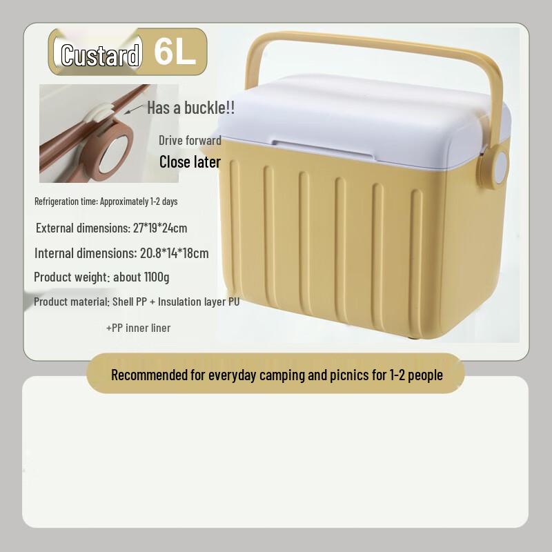 6L Outdoor Insulated Cooler Box