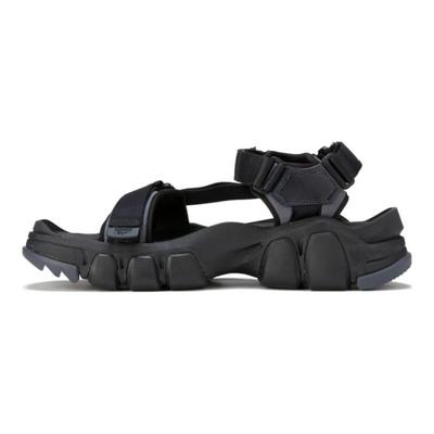Dentigre Series Strap Comfortable Versatile Beach Sandals Unisex Sandals Black 1183B256-001