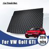 Car Trunk Mats For Volkswagen VW Golf GTI 2016 2017 2018 Auto Vehicles Cargo Liner Carpets Interior Accessories Covers