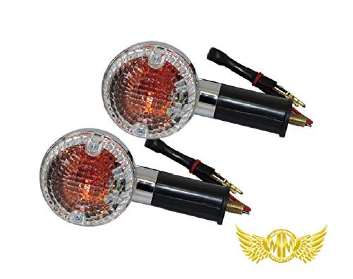 

Kawasaki genuine type turn signal front clear set of 2 Zephyr/X