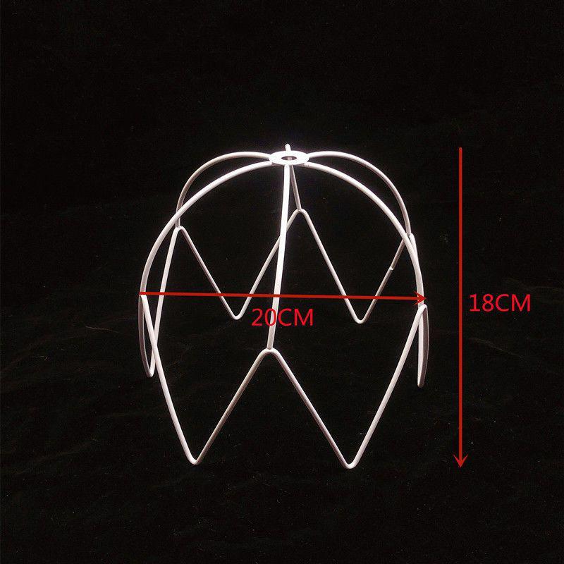 Χειροποίητος Πλαίσιο Αμπαζού Τέχνης με Σχοινί DIY: Στρογγυλά & Τετράγωνα Σιδερένια Εξαρτήματα για Επιτραπέζια Φωτιστικά