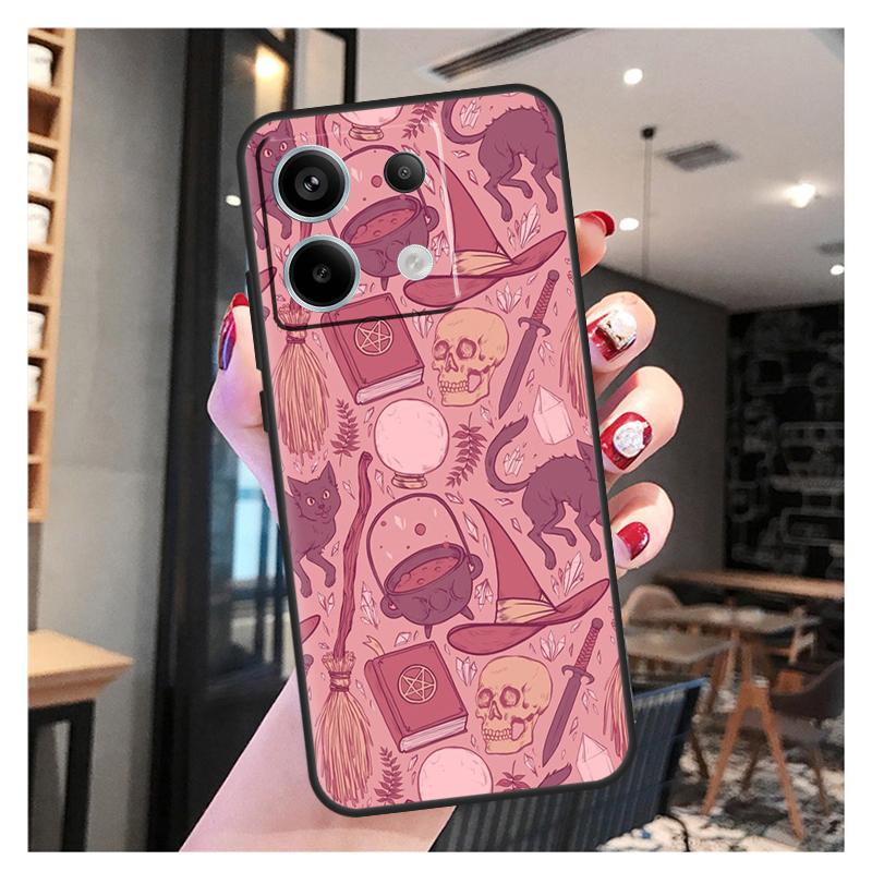 Magic Witch Witchcraft Case For Xiaomi Redmi Note 13 12 11 9 10 Pro 9S 10S 11S 12S Redmi 13 12 10C 12C 13C Coque