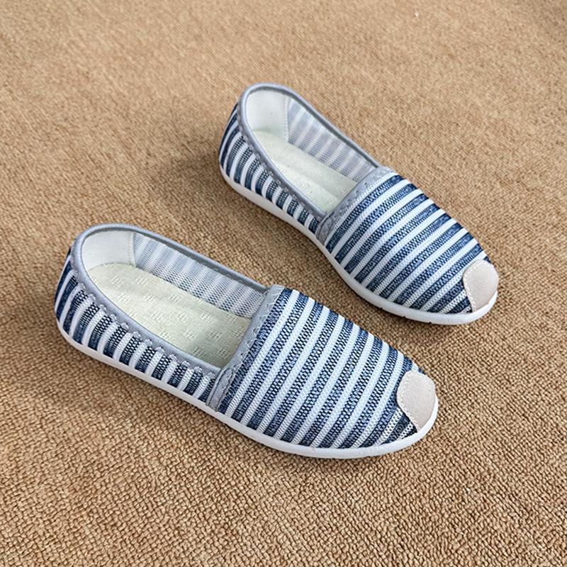Spring Women's Soft Sole Lazy Canvas Shoes - Korean Style All-Match Fisherman Shoes