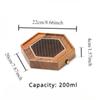 Solid Wood Tea Tray Walnut Whole Solid Wood Pot Bearer Rectangular Dry Bubble Tray Drainage Bubble Tea Tray