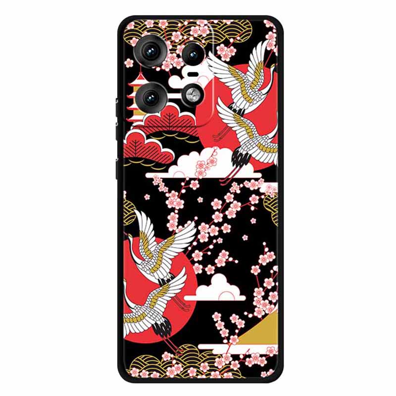 Etui na Motorola Edge 50 Pro 5G ze wzorem, elastyczne etui TPU na telefon z nadrukiem