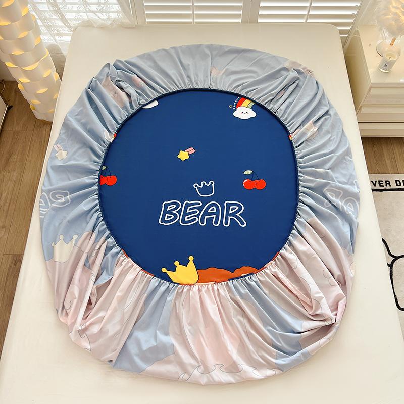 Laken i tegneseriestil til barnerom sabanas Hudvennlig madrasstrekk Hjem Sengetøy(Ingen putevar)