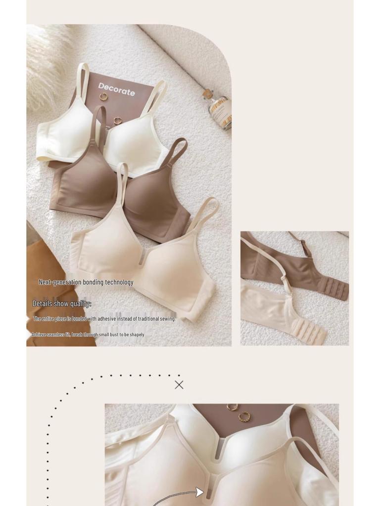 Seamless Anti-Sag Uplift Bra: Breathable, Comfortable, Supportive for Large Chest