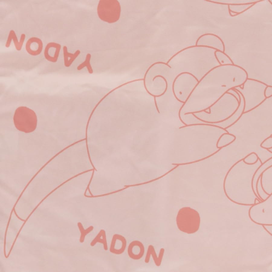 Travel Packable Blanket Gowell Travel Name Travel Convenient Travel Travel Accessories Pokémon Tag, Tag, Tag, Goods, (Pink (Slowpoke))