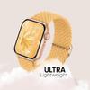 Elastic Woven Nylon Strap for Apple Watch Series 4-10 & Ultra 2 