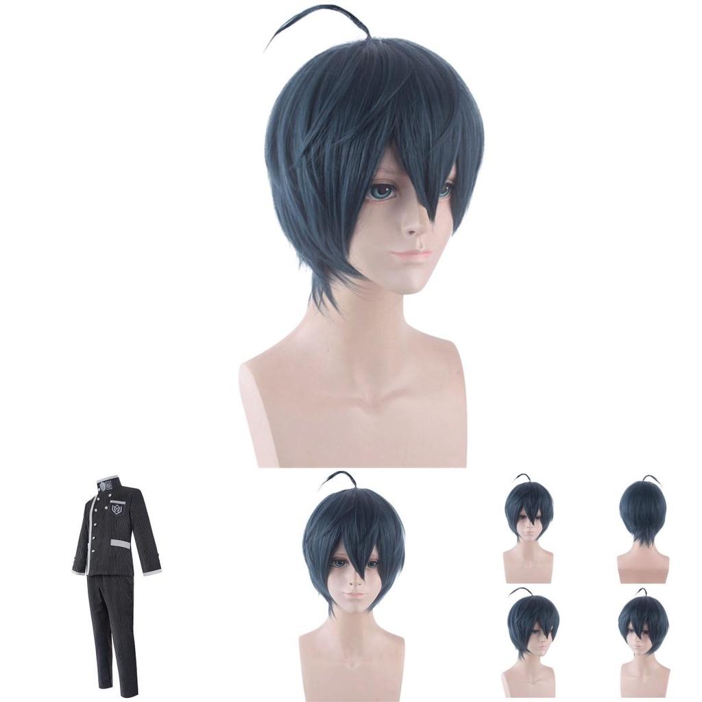Danganronpa V3 Saihara Shuichi Cosplay Kostüm Exquisite Schuluniform Mit Perücke