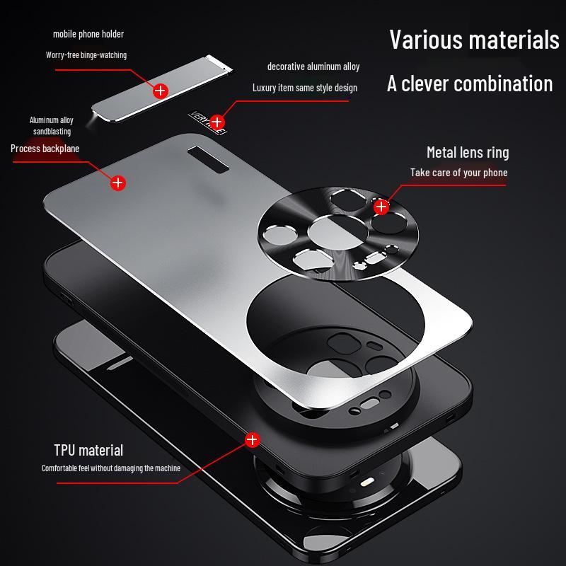 Huawei Pura90Pro Phone Case: Mate80 Metal Frosted, Enjoy 90p, Nova15 Full Coverage Protective Cover