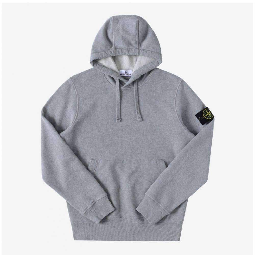 Stone Island 64120 V0m64 771564120 Waffen Logo Patch Herren Hoodie