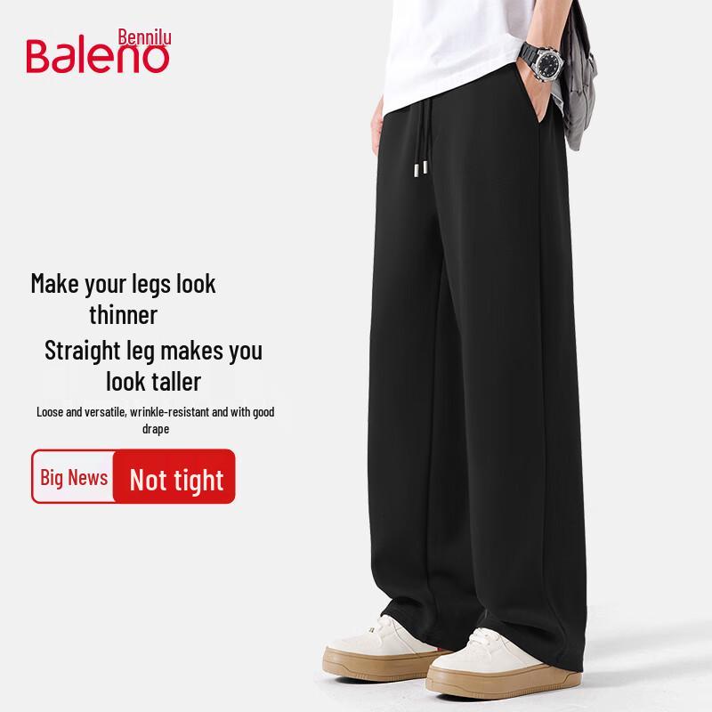 Baleno Men's Korean Style Loose Fit Casual Pants