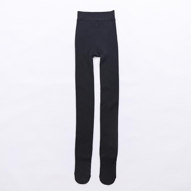 Women's Warm Skin-Tone Velvet-Enhanced Leggings
