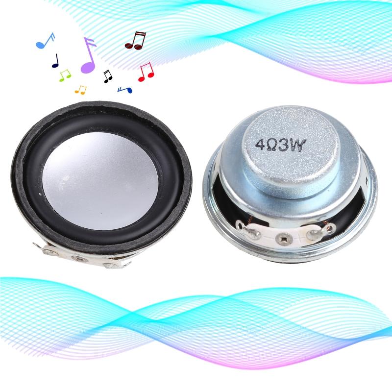 Pack of 2pcs 40mm Speaker 4021 Mini Audio 4ohm 3W Loudspeaker for Notebook LCD Monitor DIY Modification